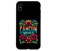 T-Shirt Cancun Mexique Fleurs Mexique Cancun T-Shirt Cancun Coque pour iPhone XS Max