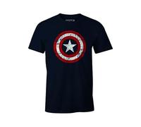 T-shirt Captain America - The Shield - M - Navy