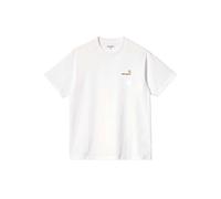 Carhartt WIP S/S American Script T-Shirt men Shortsleeves white taille: L