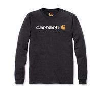 T-ShirT CarhartT Core Logo LS Carbone Taille Homme M