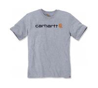 T-shirt - CARHARTT - CORE LOGO TXL - Gris - Manches courtes - Coton 229 g/m² S