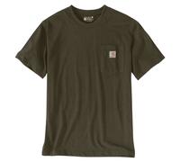 T-Shirt Carhartt Dearborn Vert Oliva Avec Poche Taille M