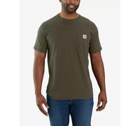 T-shirt Carhartt Force Pocket manche courte vert kaki - S