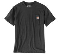 T-shirt Carhartt K87 poche gris anthracite