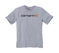 T-Shirt Carhartt Logo Core S/S Gris Mélangé 2XL