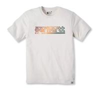 T-shirt Carhartt S/S avec logo et graphisme Oat Milk