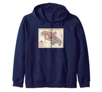 T-shirt carte de l'île de la Martinique Sweat à Capuche