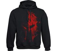 T-shirt : casque de sang Sparta,Urban Streetwear,Vêtements de sport pour homme et femme,Spartan Train Hard,Gym Fitness Body-Building,Muscle,Kraft,MMA Fight Boxer,Sport de combat,Sweat à capuche, M