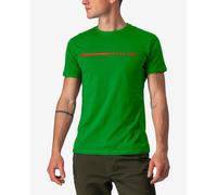T-shirt Castelli Ventaglio manche courte vert rouge - M