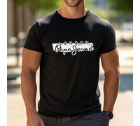 T-shirt casual à manches courtes d'été pour hommes avec col rond, t-shirt de musculation de la ville de Los Angeles ou de Londres avec panthère, tigre, lion, bêtes féroces. Polyvalent et confortable,