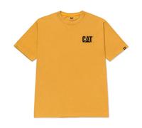 T-Shirt Caterpillar CAT - Tee De Marque Jaune Moutarde