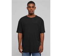 T-shirt cÃŽtelÃ© biologique oversize Urban Classics Noir S