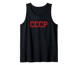 T-Shirt CCCP en Lettres Rouges Débardeur