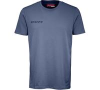 T-Shirt CCM Core Shortleeve Senior blau S