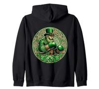 T-shirt celtique pour la Saint-Patrick - Boxer Leprechaun Fighter Spirit Sweat à Capuche