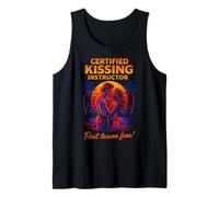 T-Shirt certifié Kissing Instructor - Coucher de Soleil Romantique sur la Plage Débardeur
