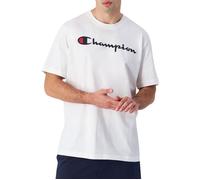 T-Shirt - Champion - Hommes - 100% coton - Col rond - Manches courtes S