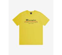 T-shirt Champion Legacy Graphic Authentic Classic Logo manche courte jaune - L