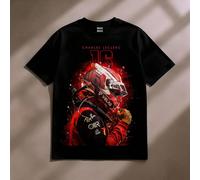 T-shirt Charles Leclerc, sweat-shirt à capuche Sweatshirt Design de pilote F1 Unisexe T-shirt de course L,M,S,XL,XXL,XXXLTissu tricoté