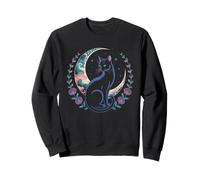 T-Shirt Chat Cosmique de l'espace Mystique - Motif Chaton Galaxie Sweatshirt