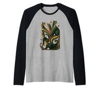 T-Shirt Chat Style Mid-Century Modern Age des années 50/60 Manche Raglan