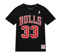T-shirt Chicago Bulls NBA N&N Scottie Pippen Noir M