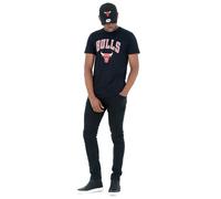 New Era T-shirt NBA Chicago Bulls manches courtes Noir L Homme