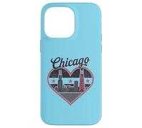 T-Shirt Chicago Heart - Vintage USA Chicago Skyline Travel Coque pour iPhone 14 Pro Max