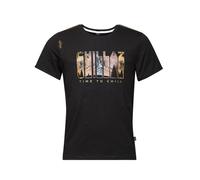 T-shirt Chillaz Time to Chill noir bleu M