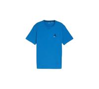 T-shirt chinÃ© brodÃ© Tom Tailor Bleu 3XL