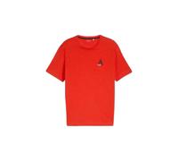 T-shirt chinÃ© brodÃ© Tom Tailor Rouge M