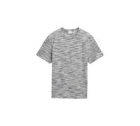 T-shirt chinÃ© piquÃ© Tom Tailor Blanc 3XL