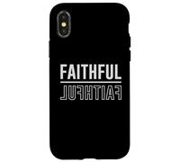 T-shirt chrétien fidèle Faith Jésus hommes femmes T-shirt graphique Coque pour iPhone X/XS