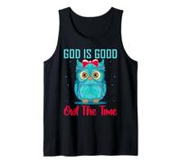 T-Shirt chrétien « God is Good Owl The Time » pour Enfants Débardeur