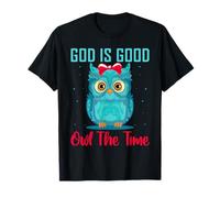 T-Shirt chrétien « God is Good Owl The Time » pour Enfants T-Shirt
