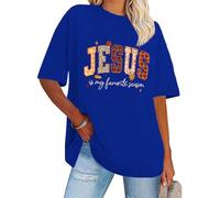 T-shirt chrétien « Jesus is My Favorite Season » - Automne - Jésus est ma saison préférée, bleu marine, L