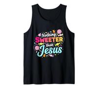 T-Shirt chrétien « Nothing Sweeter Than Jesus Christmas Faith » Débardeur