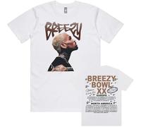 T-Shirt Chris Brown Chanteur Graphique Tshirts Été Manches Courtes Masculin T-Shirt Impression Coton Vêtements Hommes Femmes Tees XS-3XL-blue||3X_l