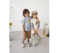 T-shirt citron bleu enfant Little Gang LÄSSIG bleu ciel 2/4A