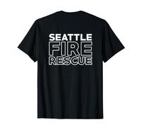 T-shirt « City of Seattle Fire Rescue Washington Firefighter » T-Shirt