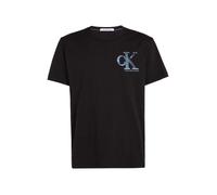 T-Shirt Ck Jeans Tee Monogramme Meta - Ck Jeans - Homme - Noir - Regular - Manches courtes - Autres cols M