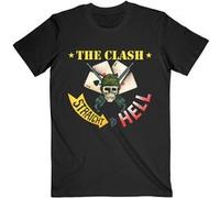 T-shirt clash straight to hell single unisexe noir taille xxl Noir G