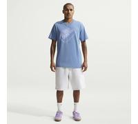 T-shirt classique Nike Bleu L Male