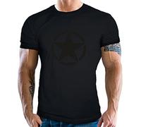 T-shirt classique pour les fans de l'armée américaine : Vintage Star.