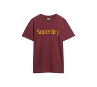 Superdry Classic Core Logo Shadow Short Sleeve T-shirt Rouge XL Homme