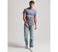 Superdry Classic Vintage Logo Heritage Short Sleeve T-shirt Gris S Homme