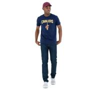 New Era Nba Regular Celvand Cavaliers Short Sleeve T-shirt Bleu M Homme