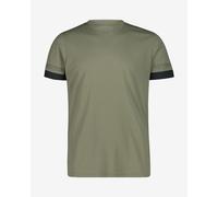 T-shirt CMP Color Block à manches courtes vert kaki - 46
