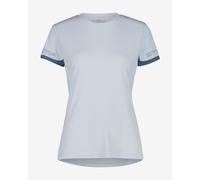 T-shirt CMP Light Polyester manches courtes blanc bleu femme - XS