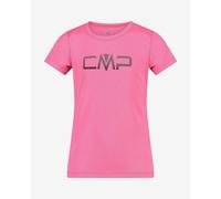 T-shirt CMP Logo Round Neck manche courte rose enfant - 3